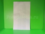 Пакет бумажный с ламинацией для кур гриль без печати 200х100х340 1000шт/кор.